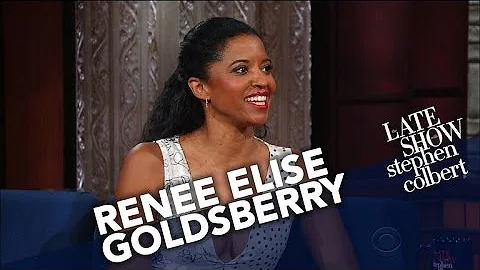 Rene Elise Goldsberry Gets Cornered By Kids Who Me...