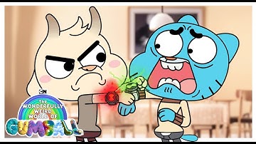Gumball’s Clone Chi Chi Tries to Steal the Omnitrix |(Clip) - The Wonderfully Weird World of Gumball