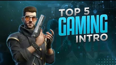 TOP 5 FREE FIRE INTRO WITHOUT TEXT | GAMING INTRO WITHOUT TEXT| 3D GAMING INTRO | FREE FIRE INTRO
