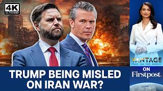 Team Trump Divided Vance Questions Pentagon's Account of Iran War: Report | Vantage on Firstpost|4K Guide