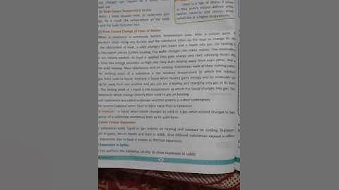 class 7 Science chapter 6 Heat and Temperature ( part 3)