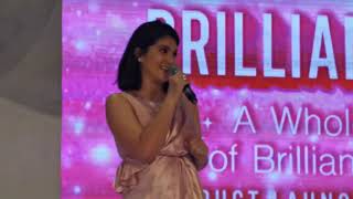 Dimples Romana Introduced Andrea Brilliantes As Brilliant Skin Endorser