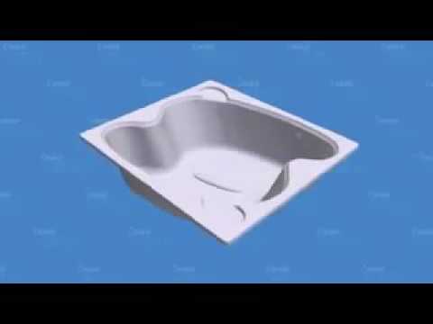 Ванна Vagnerplast HELIOS 194x170