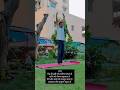 गत्यात्मक ताड़ासन (Dynamic Tadasana) #yoga #ashwaniyoga #tadasana