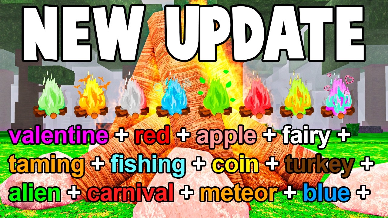 I Combined ALL FIRE MODIFIERS for OP CAMPFIRE in 99 Nights in The Forest!