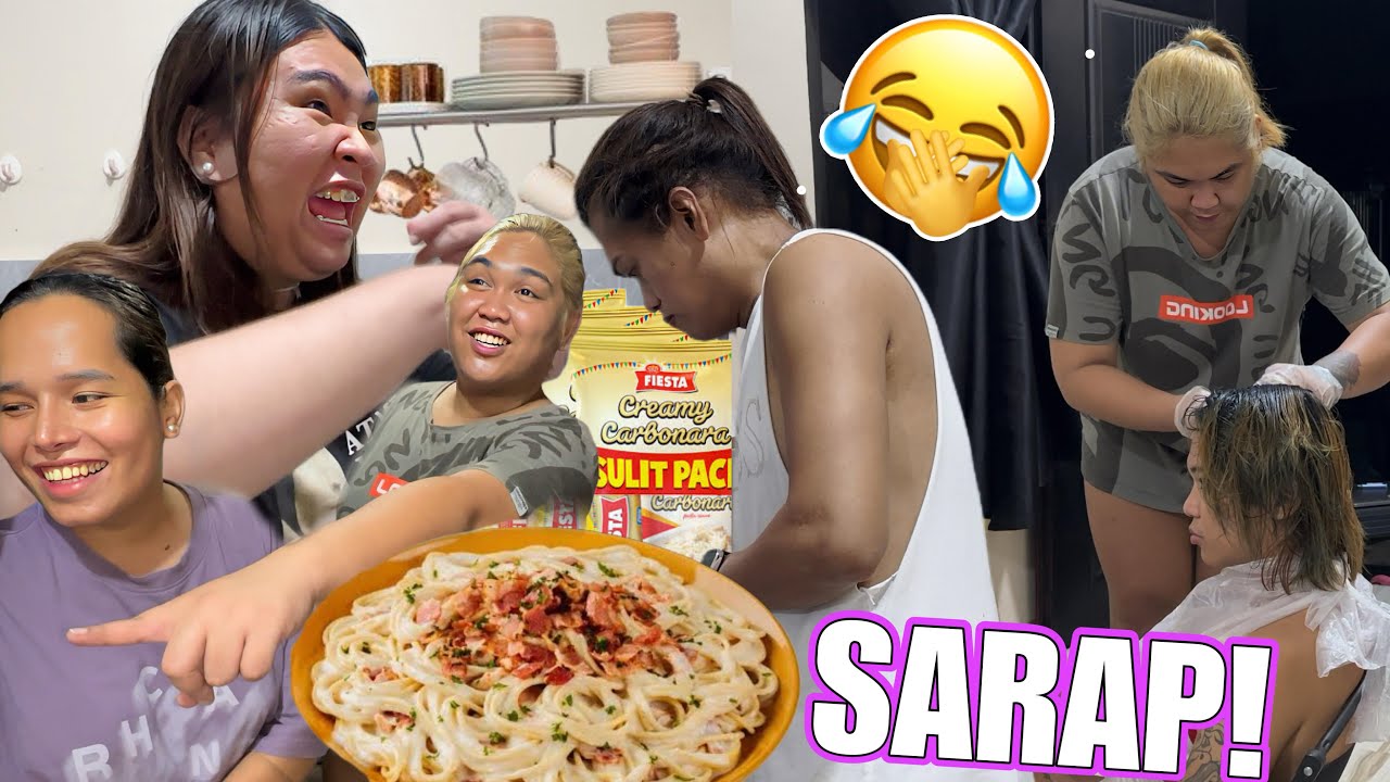 Pinagluto ng Carbonara ang mga impakta! (Laptrip ang mga bayut habang nagluluto!) 😂