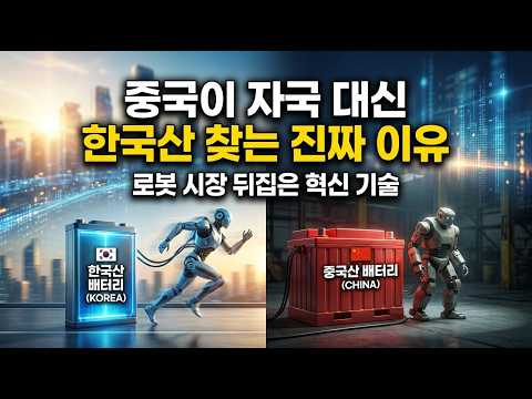 로봇 시장에서 한국 배터리가 점화한 혁신은?