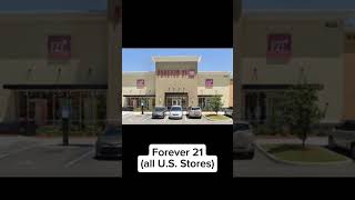 Retailers that went out of business in 2025 😭 #nostalgia #abandoned #retailloss