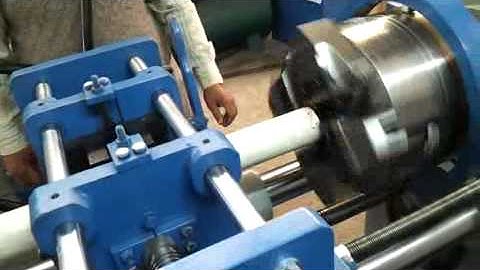 PVC PIPE THREAD CUTTING MACHINE TANGENTIAL CHASER TYPE sales@nationalcuttingtools.com +918434010000