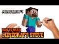 How to Draw Minecraft Steve | Video Lesson