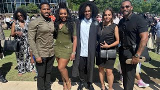 Yandy, Mendeecees and their whole family at Lil Mendeecees graduation