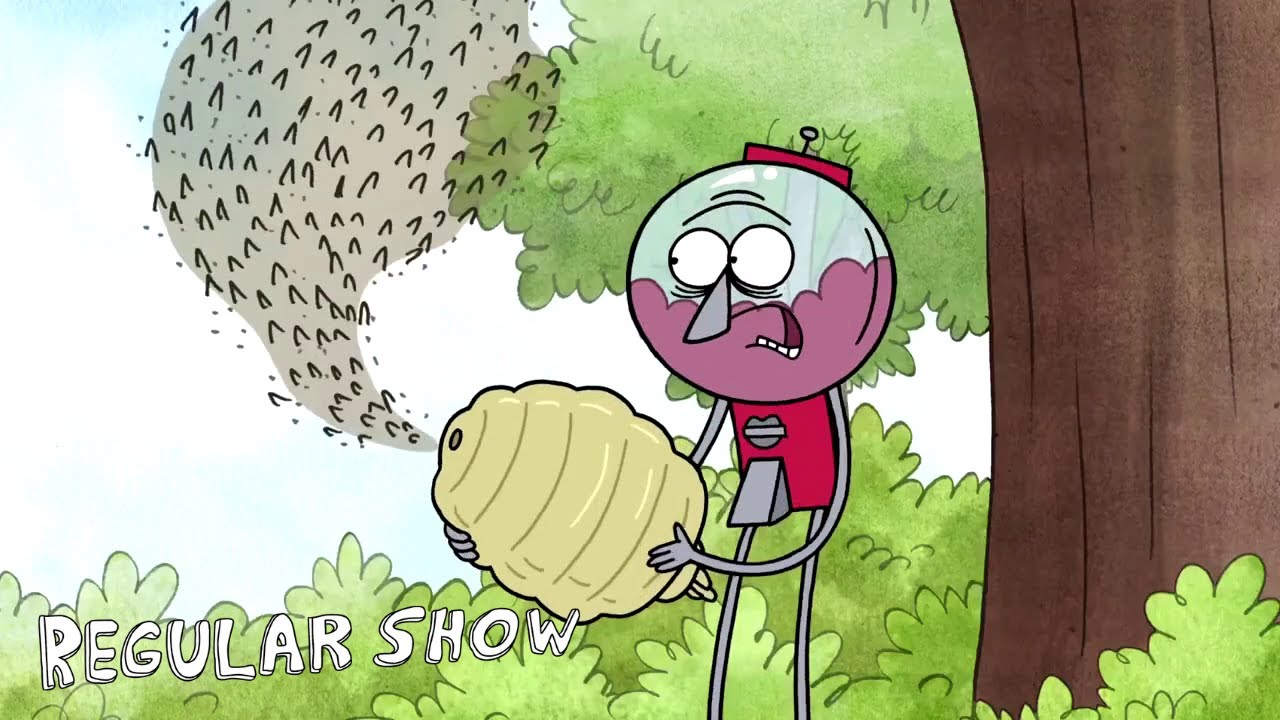 Regular Show Benson Gets Stinged By Bees Fortune Cookie YouTube