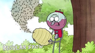 Regular Show - Benson Gets Stinged By Bees Fortune Cookie