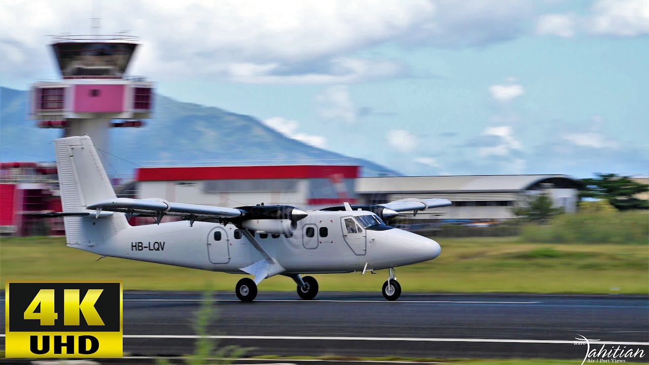 February 4, 2021 : DHC 6-300 reg HB-LQV was seen departing from Tahiti Int'l