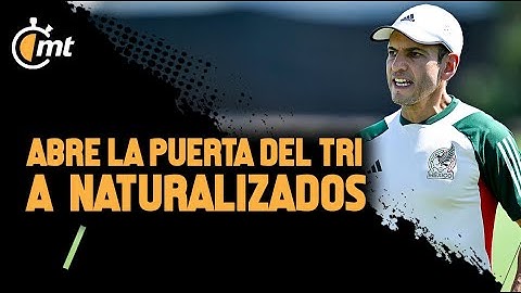 Jaime Lozano le abre la puerta del Tri a los naturalizados
