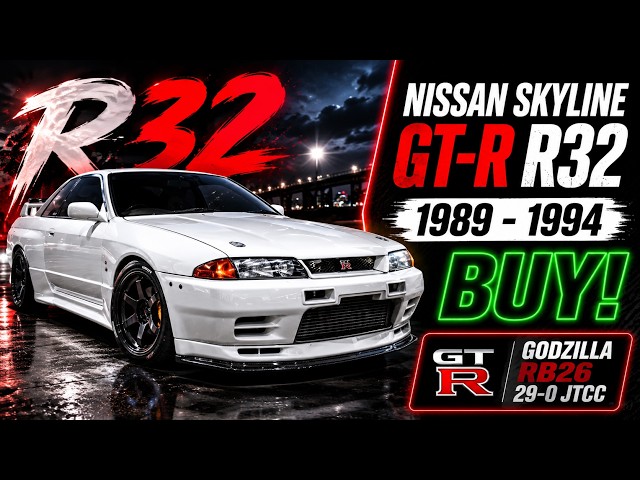 Buy or Bye: 1989–1994 Nissan Skyline GT-R R32 — Godzilla's Origin