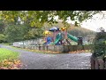 Showing kilbroney park in Late autumn.