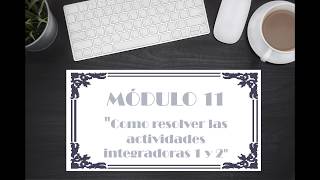 Module 11 Week 1⭐ Integrative Activities 1 and 2 ▶ SEP Online High School