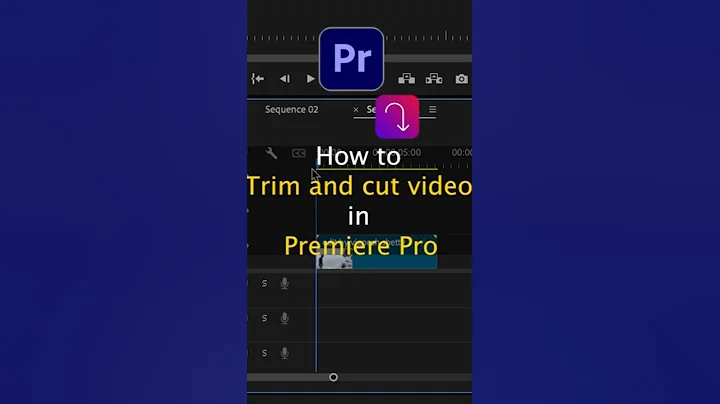 how to trim and cut video in adobe premiere pro #premierepro #trimvideo #cutvideo #editing