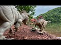 Spinosaurus vs indominus rex jurassic world fight for survival