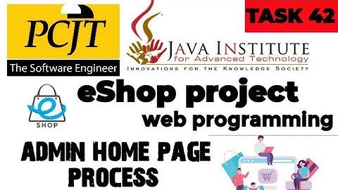 Web Project Task 42| java institute |  1st Year | e shop @javainstituteforadvancedte1415