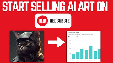 How to Sell AI Art On Redbubble (Beginners Guide)