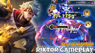 Riktor Slayer Lane Pro Gameplay | Best OG Warrior | Arena of Valor Liên Quân mobile CoT