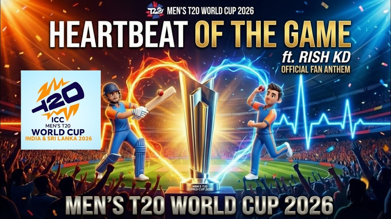 The Pulse of Cricket! 🏏 Heartbeat of the Game | Men's T20 World Cup 2026 