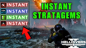 *NEW* INSTANTLY Activate STRATAGEMS With the press of a button Helldivers 2