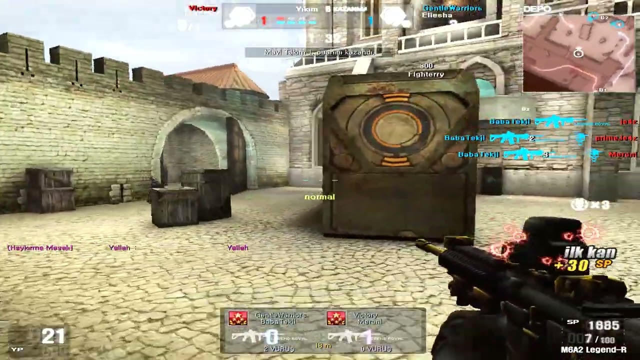 WolfTeam Fightery Vurus Kesitleri