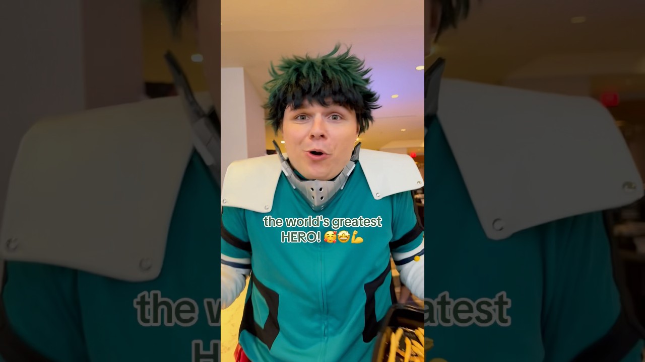 PUT THE FRIES IN THE BAG DEKU #anime #myheroacademia #mha #cosplay