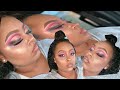 Easy Prom Pink Cut Crease with Smokey Eye Liner | Profusion Infatuation Milani Rimmel Stay Matte