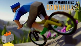 Low Poly Biking! | Lonely Mountains Downhill screenshot 5