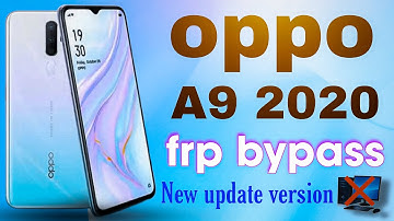 OPPO A9 2020 CPH1937 Frp Bypass Oppo A9 2020 Frp Bypass Androidb11 Google Account Bypass A5 2020