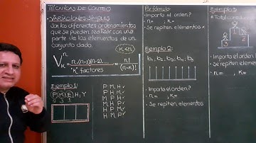 ANÁLISIS COMBINATORIO II (1ERA PARTE)