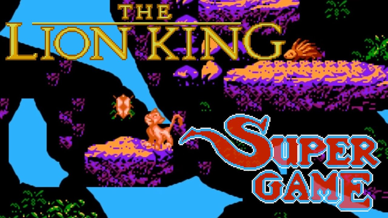 The Lion King - Super Game (NES - Dendy - Famicom - 8 bit) - Король Лев от Супер Гейма на Денди