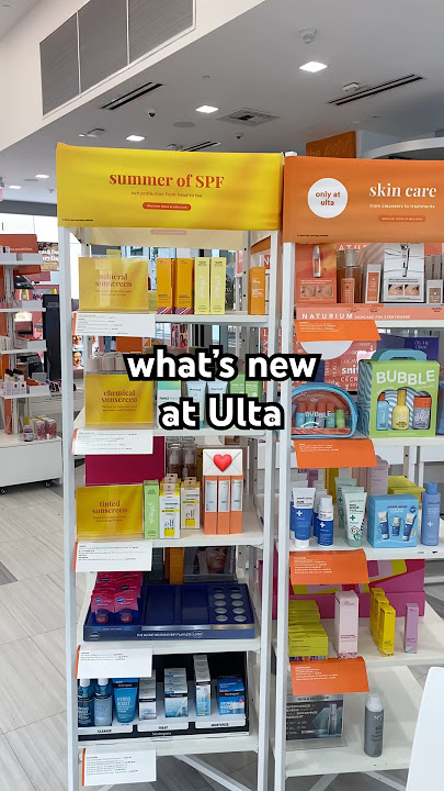 new Ulta products #ulta #ultabeauty #skincaretips #skincare #skincareroutine #shorts #makeup #beauty