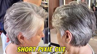How to Cut a Perfect Short Pixie | Professional Short Textured Layer Haircut Tutorial (Step-by-Step)
