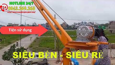 khung cẩu xoay 360 độ 500kg.800kg.khung cẩu cần tròn siêu khỏe.Tời xây dựng nhanh 35m/p.GIÁ SIÊU RẺ