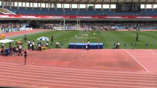 ゴールデングランプリ陸上2016　女子走高跳（1m93①）