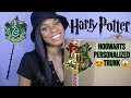 HOGWARTS PERSONALIZED TRUNK UNBOXING | SLYTHERIN