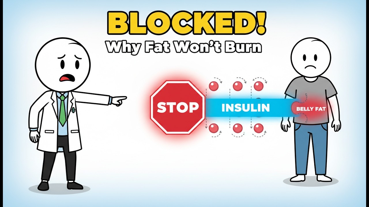 The Insulin Signal That Quietly Blocks Fat Loss (Science Explained)