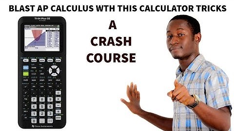 The Only AP Calculus Calculator Tricks You Will Ever Need For 2025 | TI-84 Plus CE Tricks