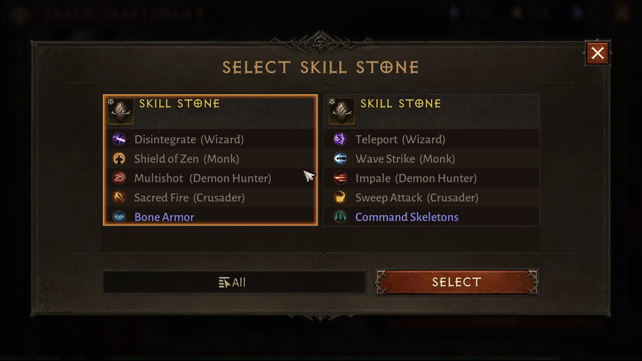 [TooL] Imbue Charms & EXTRACT Skill Stones Diablo Immortal YouTube