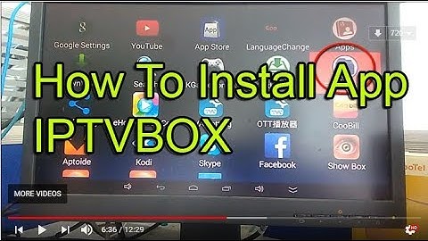 How to Install App TVBox in Cootel