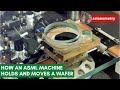 How an asml lithography machine moves a wafer