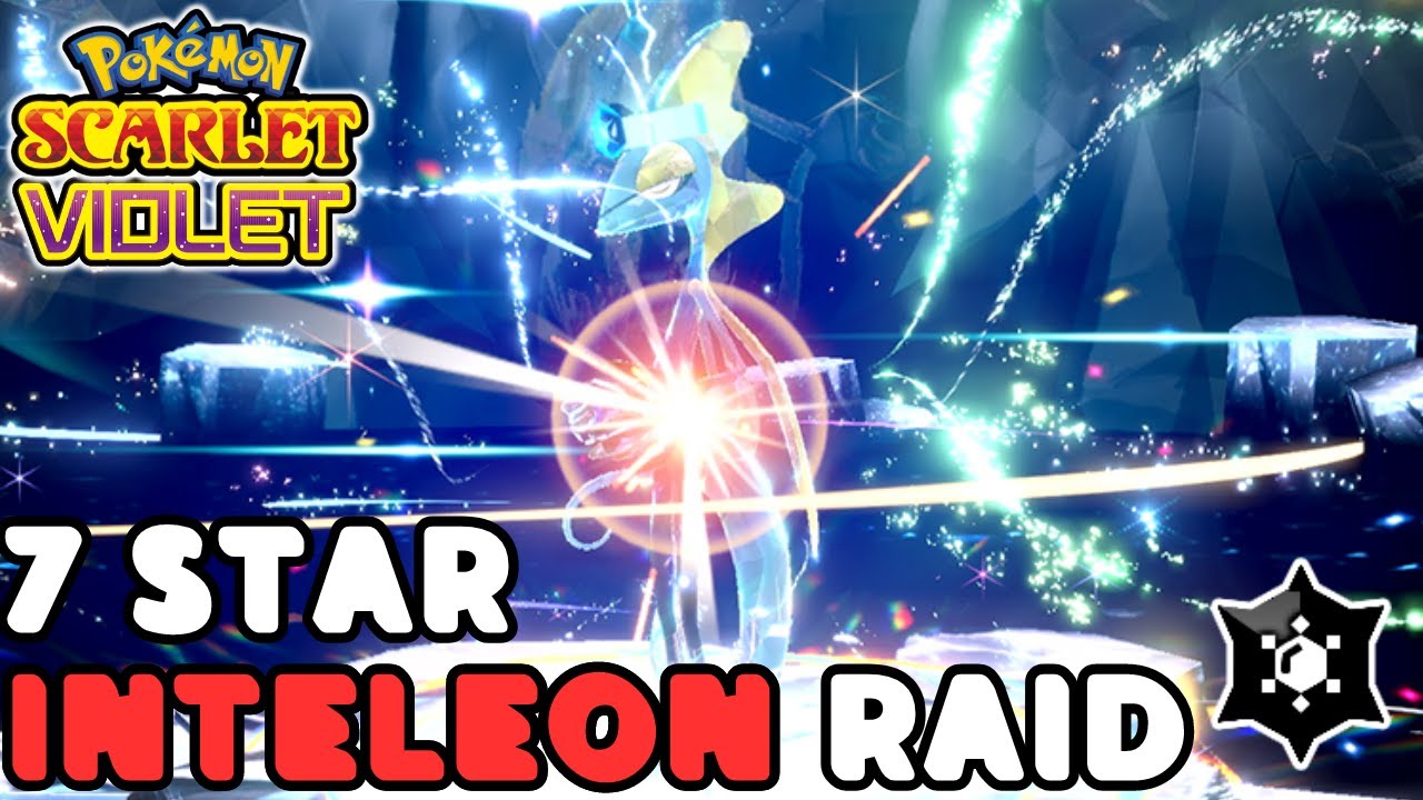 NEW 7 Star INTELEON Raid for Pokemon Scarlet and Violet