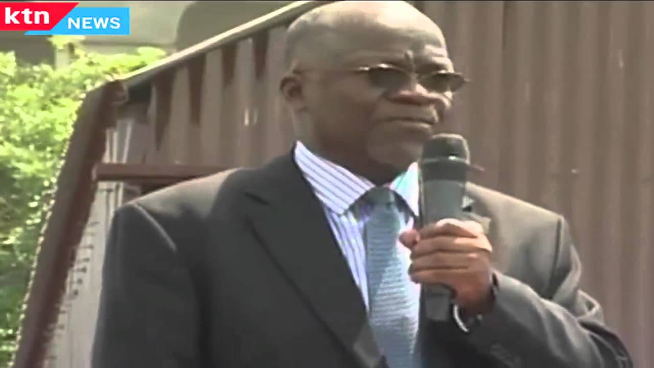John Maghufli Pombe aka Okong'o speaks in Dholuo