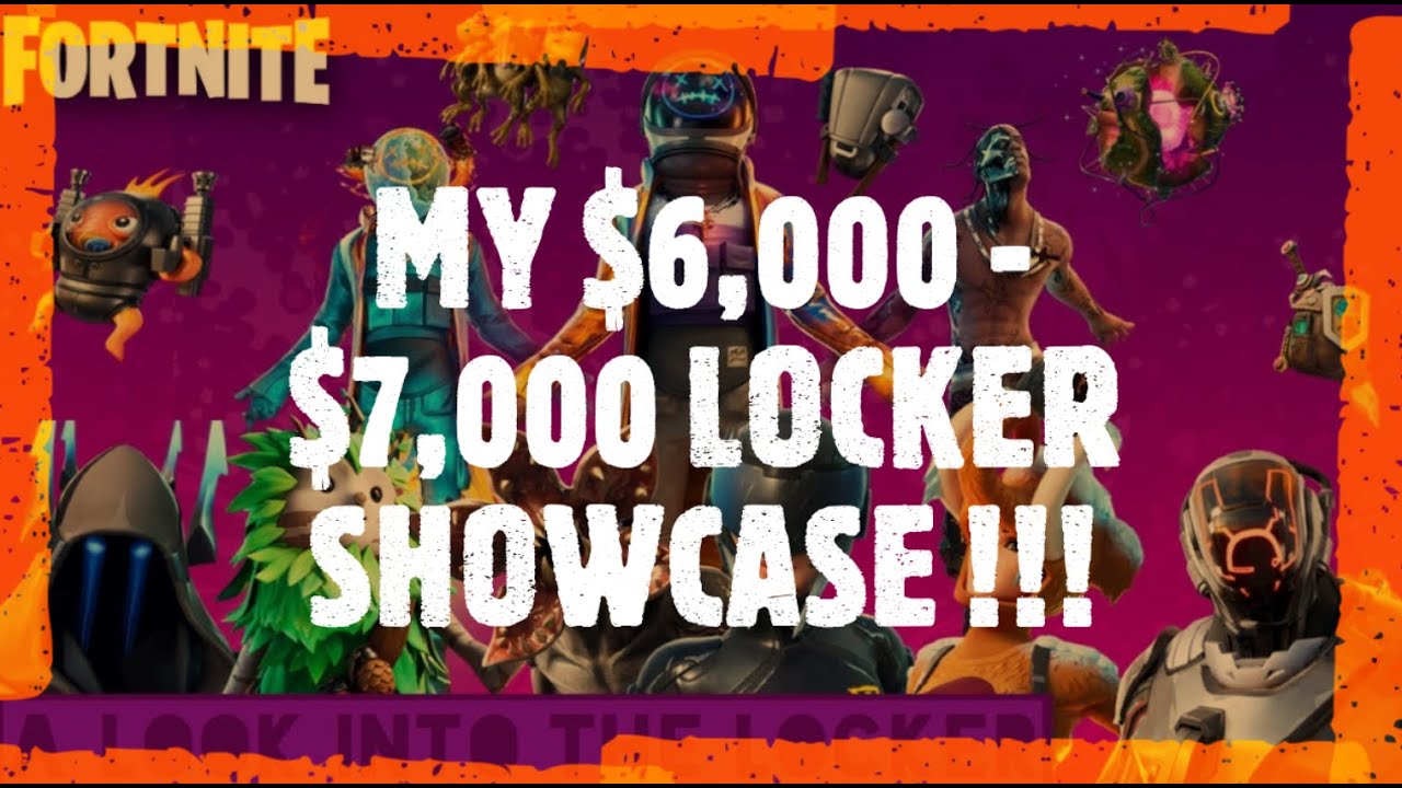 *NEW* LOCKER SHOWCASE / LOCKER TOUR / EXPENSIVE FORTNITE LOCKERS