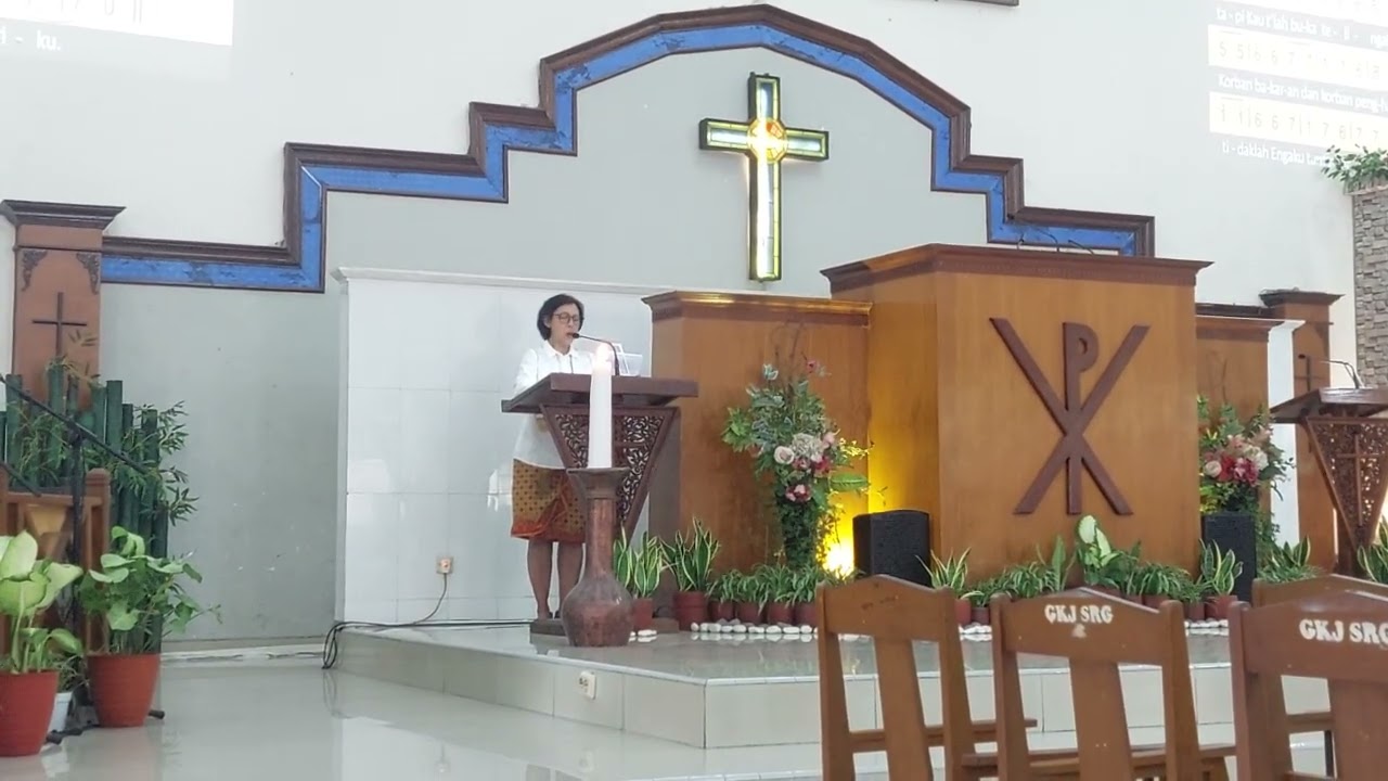 Pemasmur. Ibdah minggu pagi  Gkj Sragen.